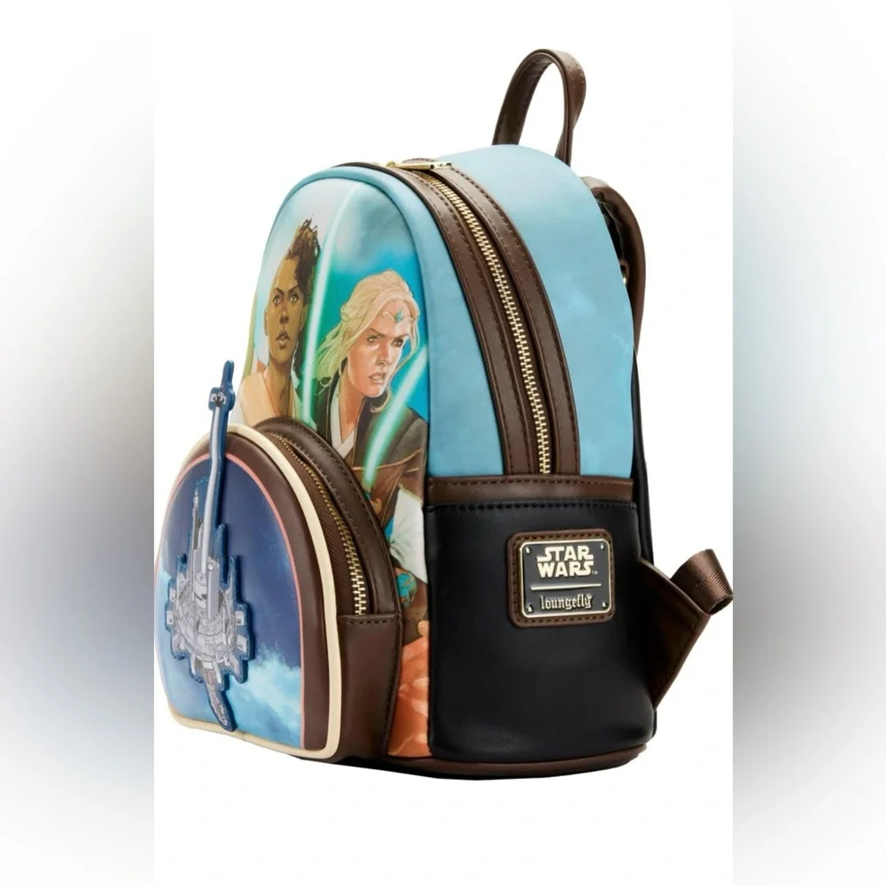 NWT Disney Loungefly Star Wars: The High Republic‎ Comic Cover Mini Backpack